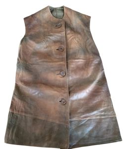 British Camoflaged ATS Leather Jerkin 1941 -Unissued Condition