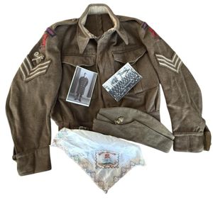 Anti Aircraft Command Named Battle Dress Grouping - Nice Used …