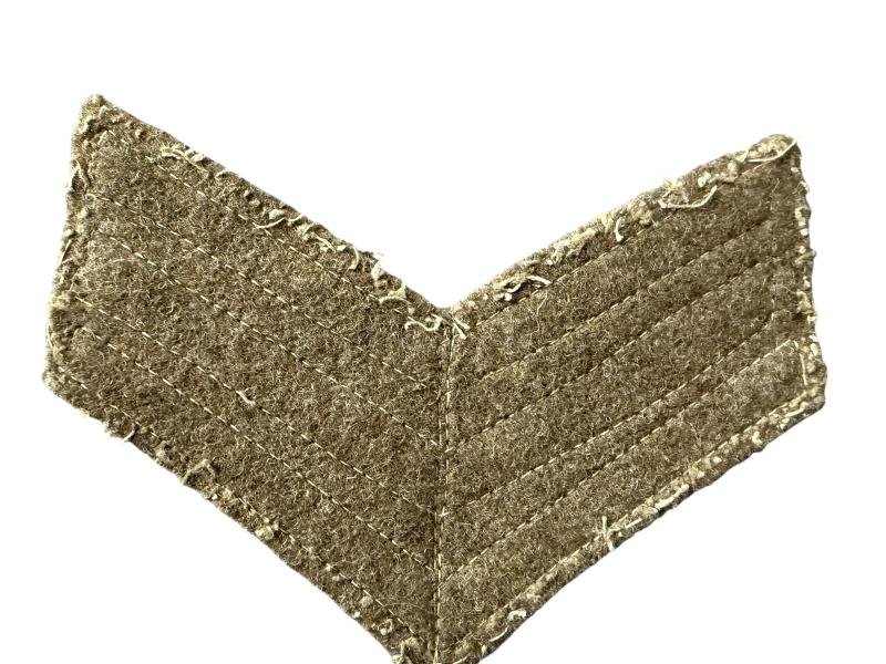 Pair Of British WW II Sergeant Stripes Nice Used Condition — image 5