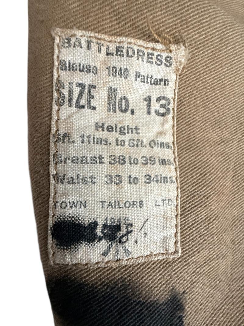 British (Airborne) Parachute Regiment Battle Dress Jacket - Nice Used Condition — image 12