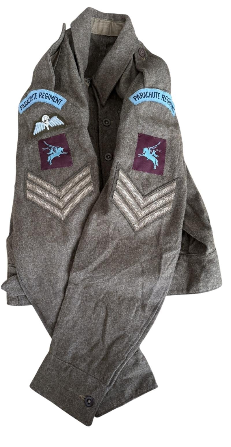 British (Airborne) Parachute Regiment Battle Dress Jacket - Nice Used Condition — image 3