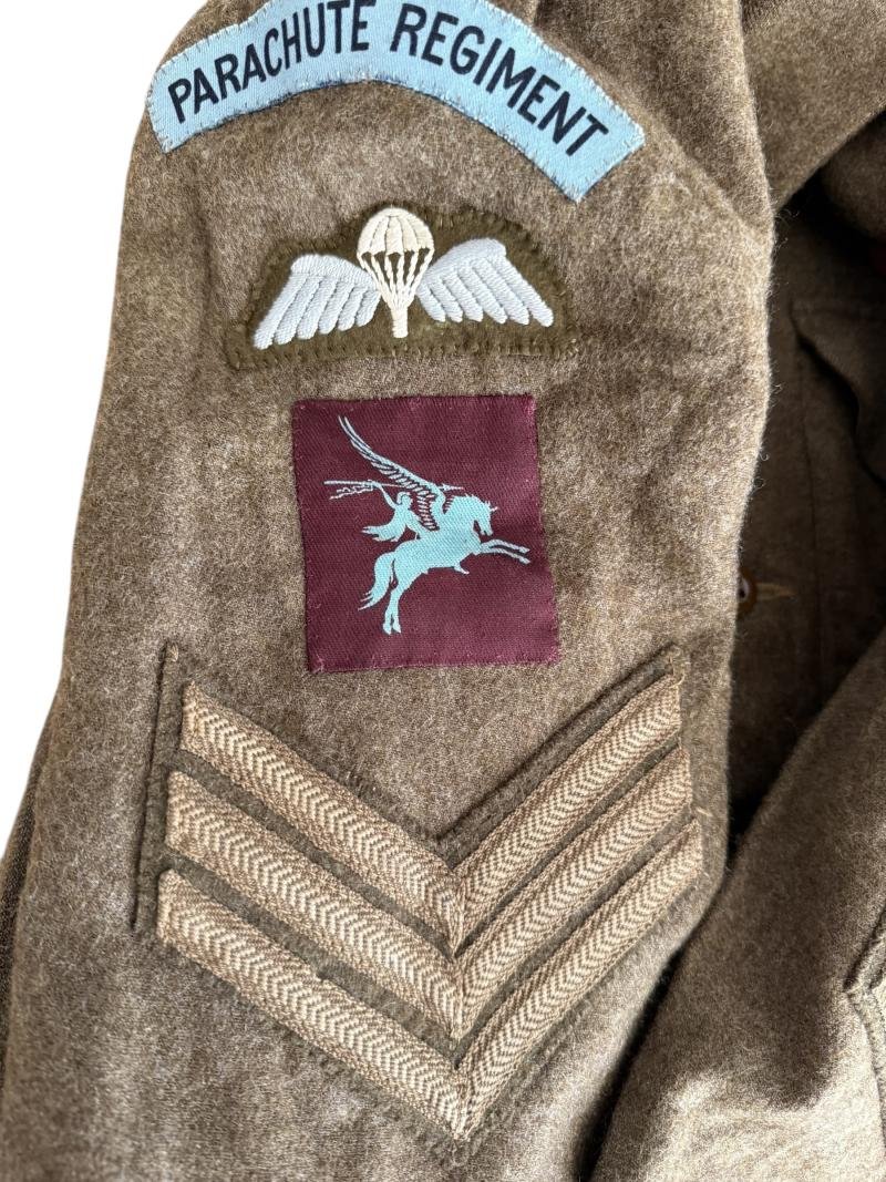 British (Airborne) Parachute Regiment Battle Dress Jacket - Nice Used Condition — image 4