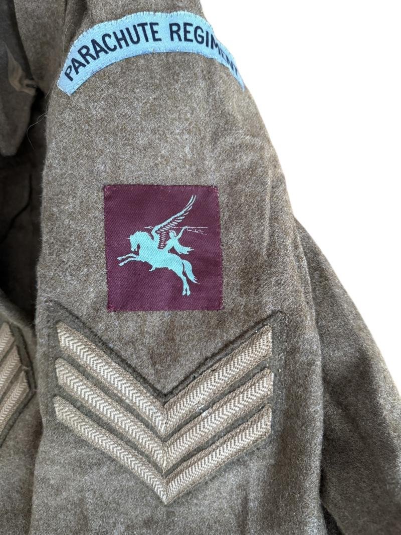 British (Airborne) Parachute Regiment Battle Dress Jacket - Nice Used Condition — image 5
