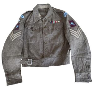British (Airborne) Parachute Regiment Battle Dress Jacket - Nice Used …