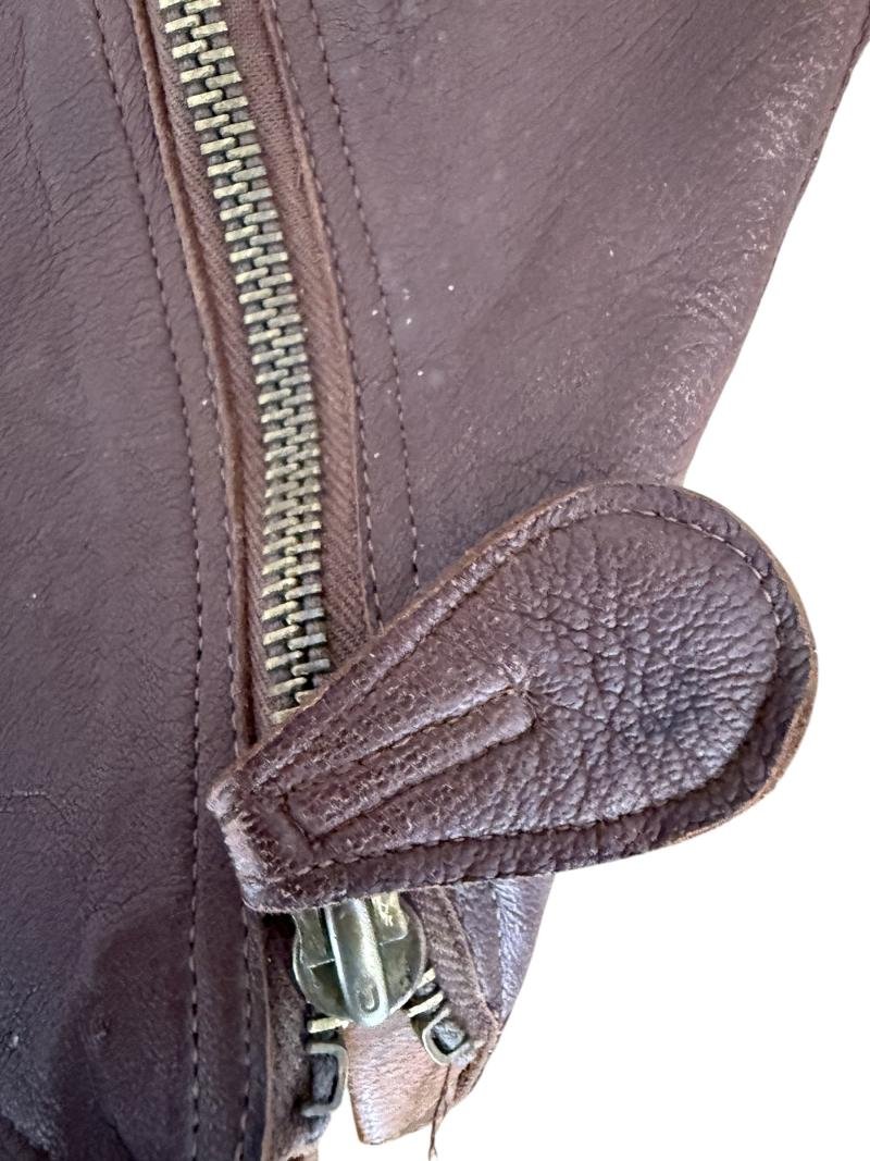 Royal Air Force Named 1941 Pattern Flying Gauntlets Size 10 - Nice Used Condition — image 10