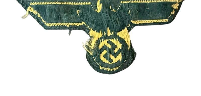 Kriegsmarine Coastal Artillery Breast Eagle - Nice Used Condition — image 2