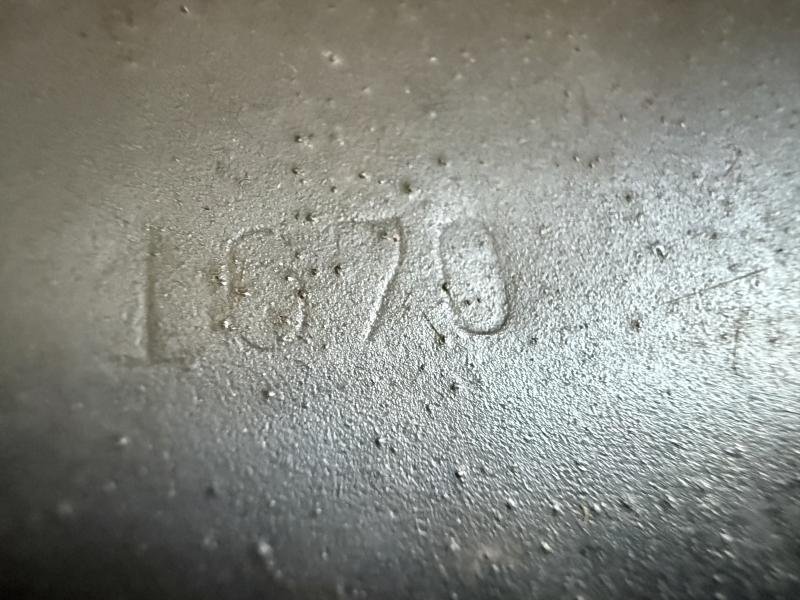 WH (Luftwaffe) Single Decal M42 Combat Helmet - Nice Used Condition — image 13