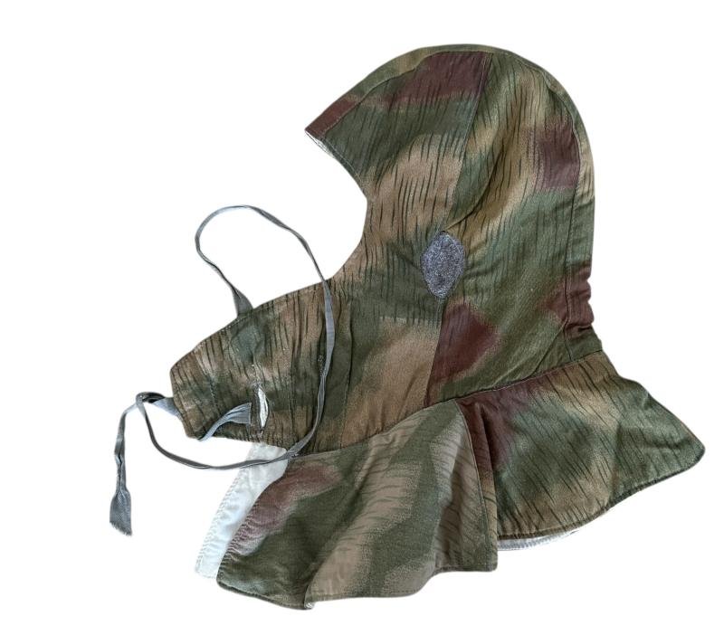 WH (Heer) Reversible 'Sumpftarn' Camouflage Hood- Nice Used Condition — image 2