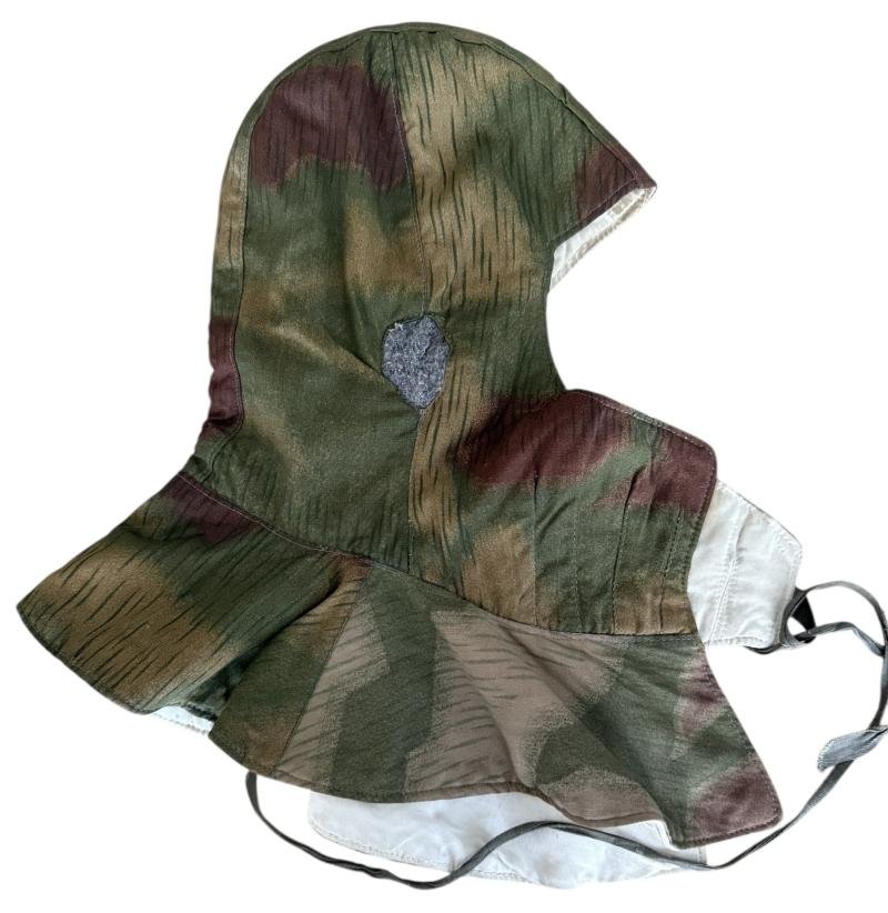 WH (Heer) Reversible 'Sumpftarn' Camouflage Hood- Nice Used Condition — image 5