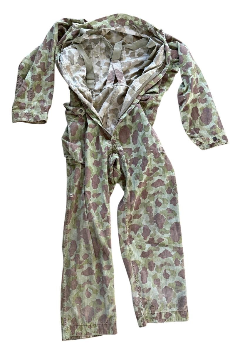 U.S.M.C. Frogskin Camouflage Coverall - Nice Used Condition — image 4
