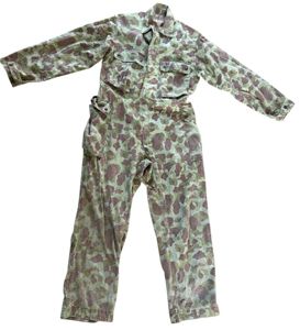 U.S.M.C. Frogskin Camouflage Coverall - Nice Used Condition