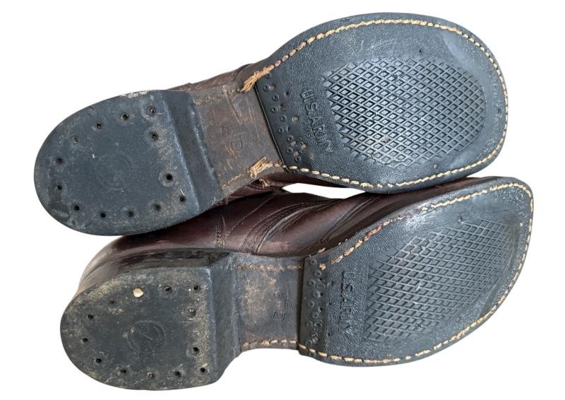 U.S. (Airborne) Paratrooper Jump Boots Named to Shea, Francis P. (508-SC)-82nd Airborne Divisie Nice Used Condition — image 6