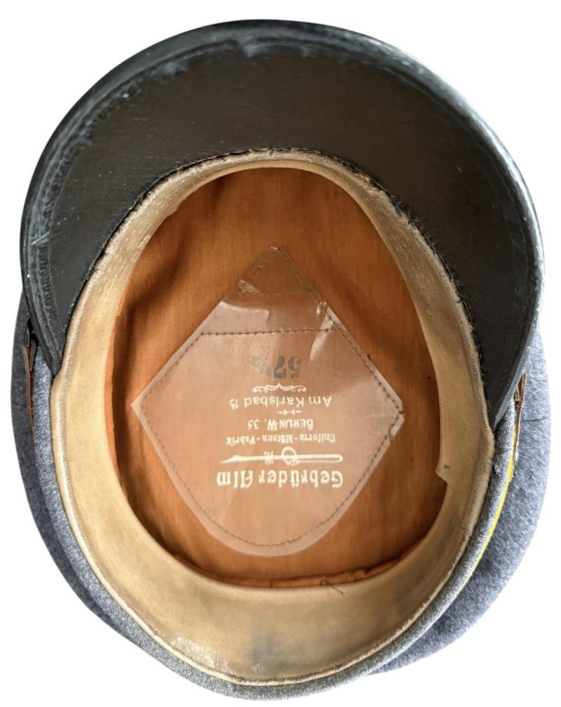 WH (Luftwaffe)Flight/Fallschirmjäger EM/NCO's Visor Cap - Nice Used Condition — image 9