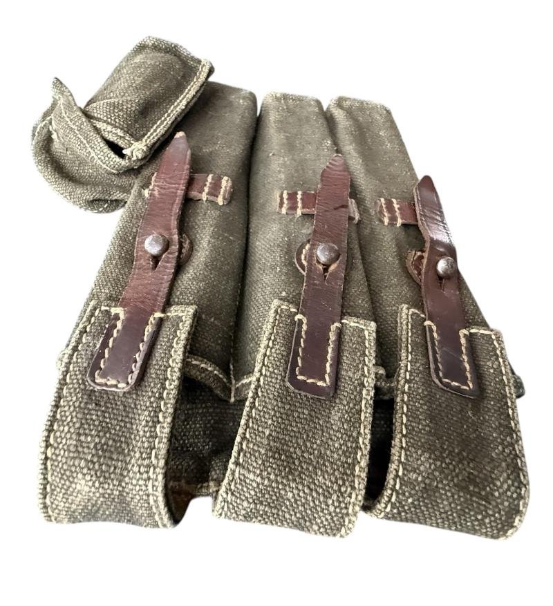 WH (HEER) Webbing MP38/40 Magazine Pouch 1942 - Nice Used Condition — image 5