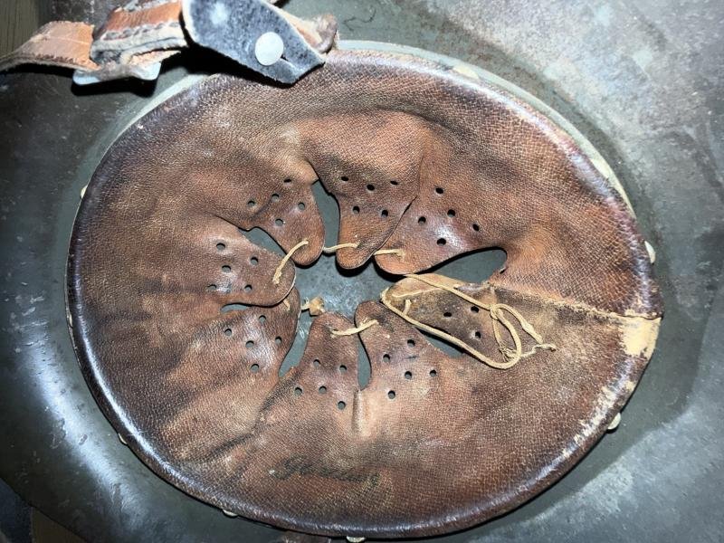 WH (Heer) M42 Single Decal Combat Helmet - Nice Used Condition — image 12