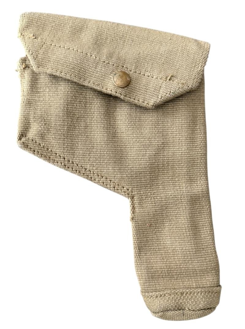 British 1937 Pattern Pistol Holster and Compass Pouch - Unissued Condition — image 3