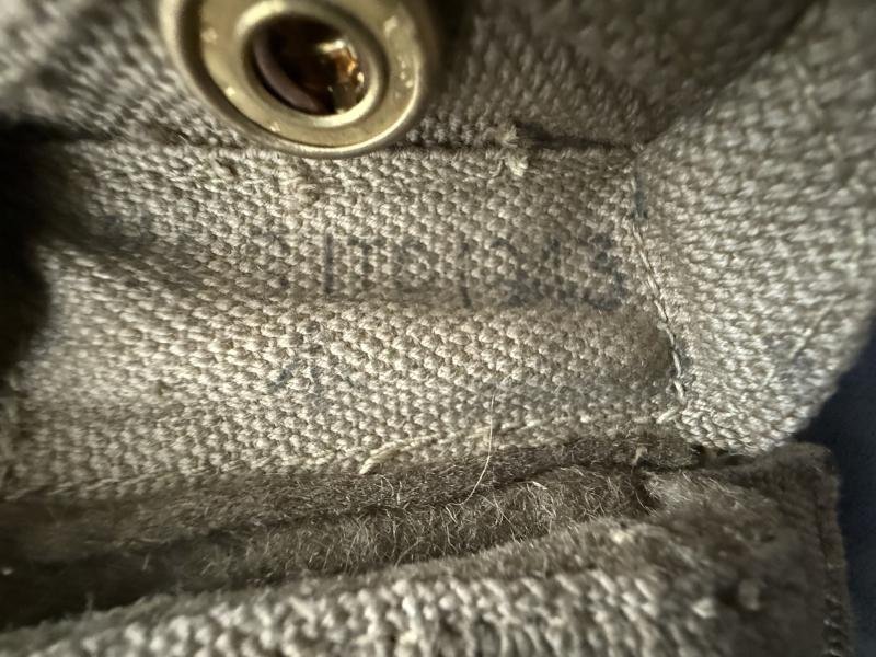 British 1937 Pattern Pistol Holster and Compass Pouch - Unissued Condition — image 9