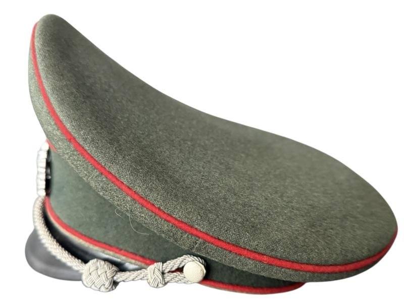 WH (Heer) Artillery Officers Visor Cap - Nice Used Condition — image 5