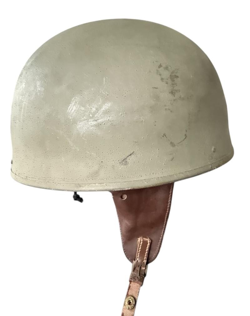 British Dispatch Riders i.e. Motorcyclist Helmet Size7 Dated 1942 -Unissued Condition — image 3