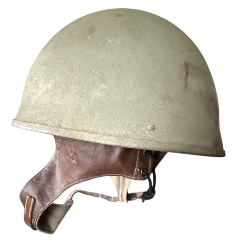 British Dispatch Riders i.e. Motorcyclist Helmet Size7 Dated 1942 -Unissued Condition — image 6