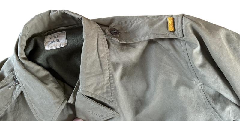 U.S. 2nd Lieutenant M41 Field Jacket Size 38R - Nice Used Condition — image 7
