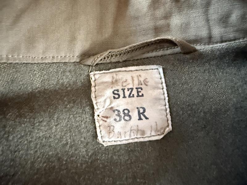 U.S. 2nd Lieutenant M41 Field Jacket Size 38R - Nice Used Condition — image 9