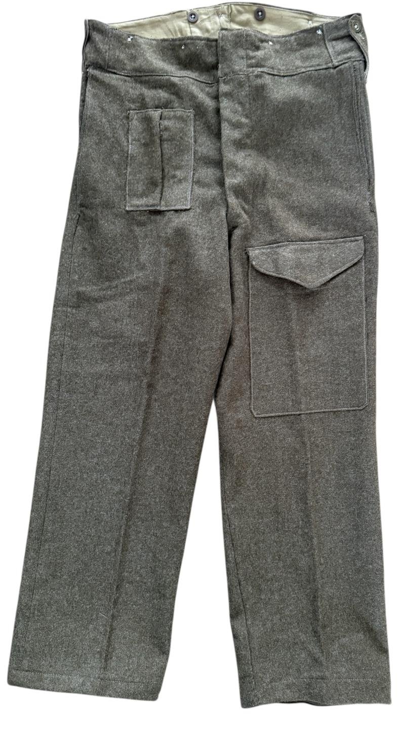 British 1937 Pattern Battle Dress Trousers - Nice Used Condition — image 11