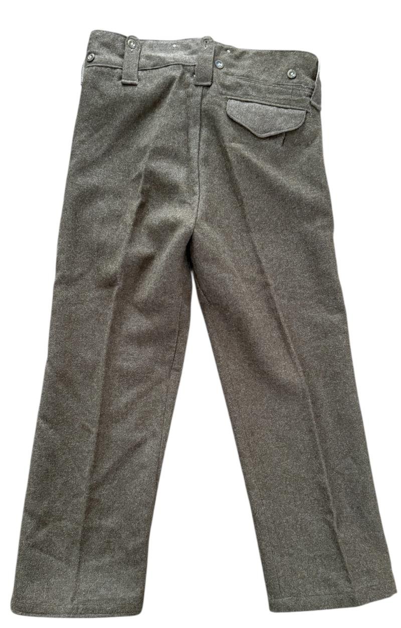 British 1937 Pattern Battle Dress Trousers - Nice Used Condition — image 2