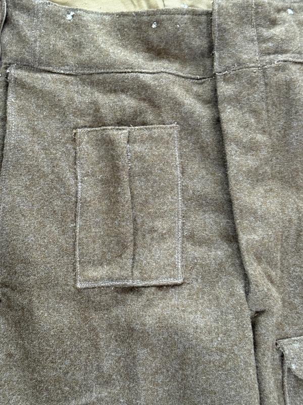 British 1937 Pattern Battle Dress Trousers - Nice Used Condition — image 9