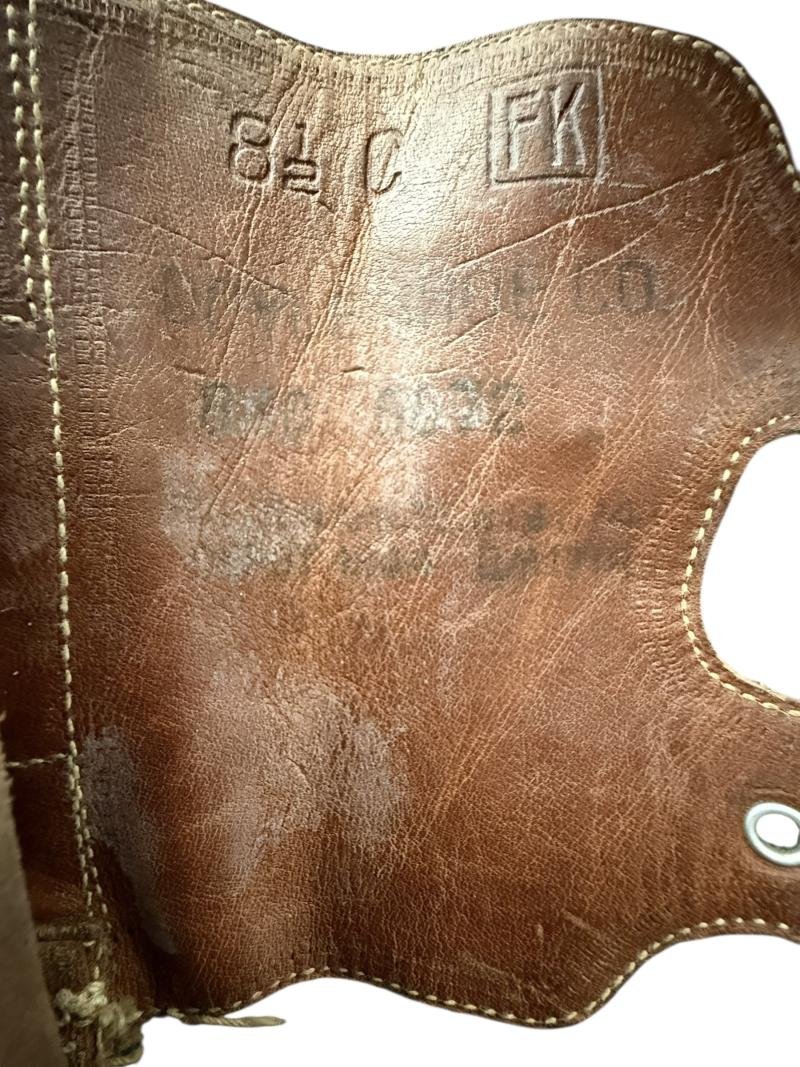 U.S. M1943 Service Boots Dated Sized 8 1/2 - Nice Used Condition — image 10