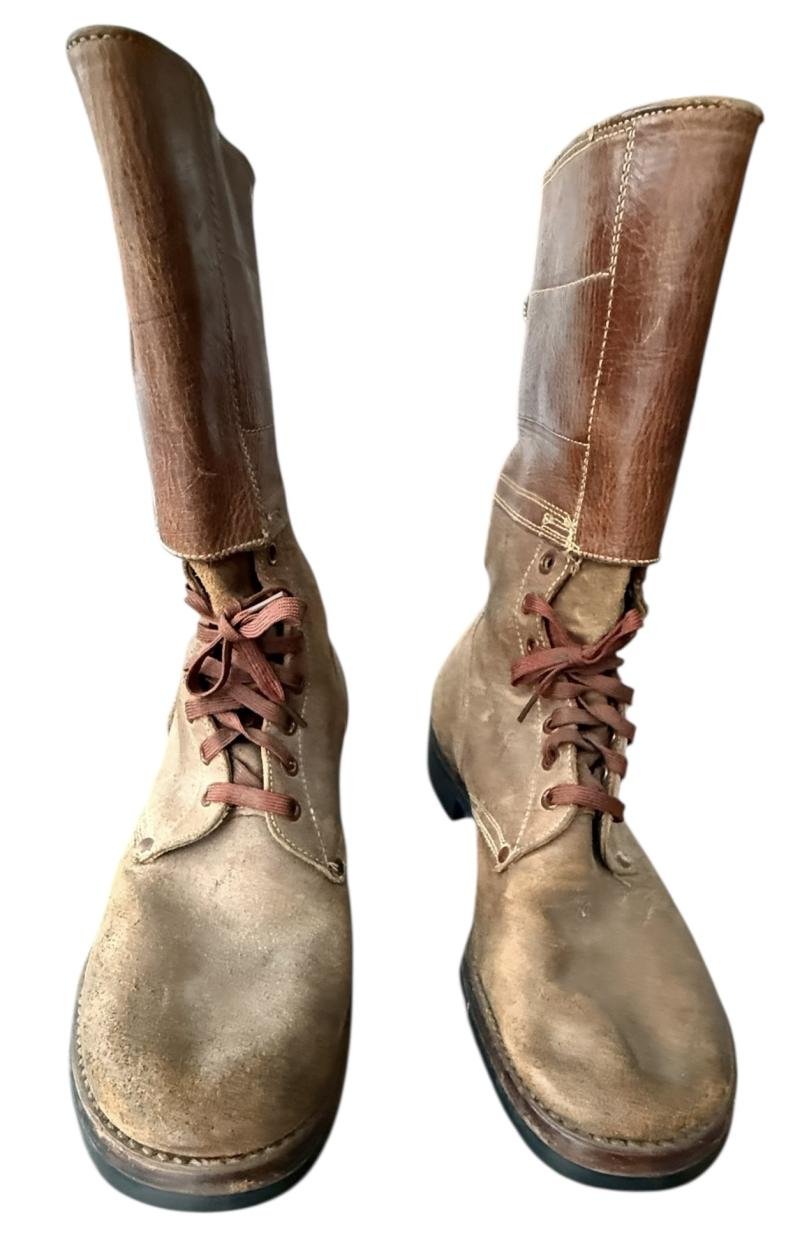 U.S. M1943 Service Boots Dated Sized 8 1/2 - Nice Used Condition — image 2