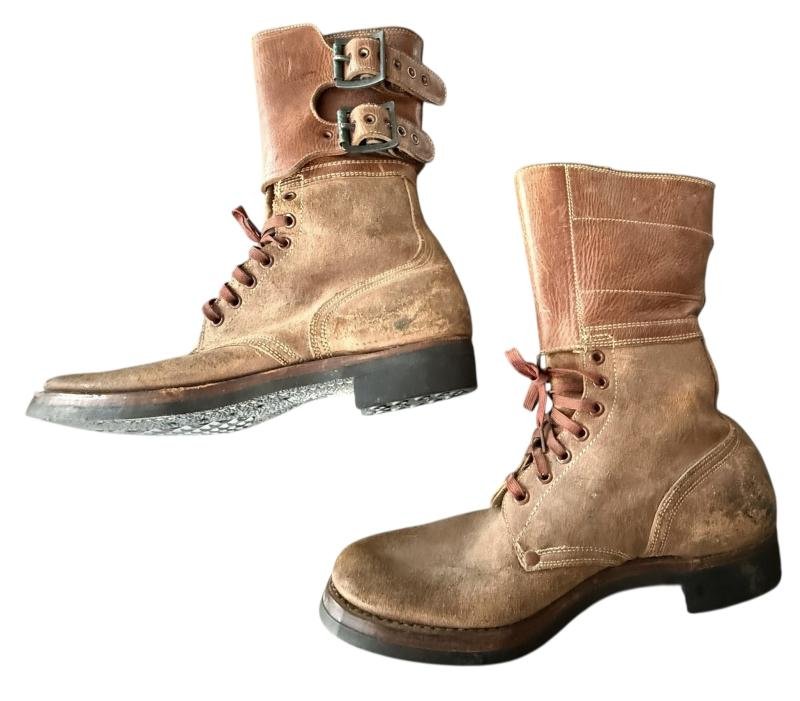 U.S. M1943 Service Boots Dated Sized 8 1/2 - Nice Used Condition — image 4