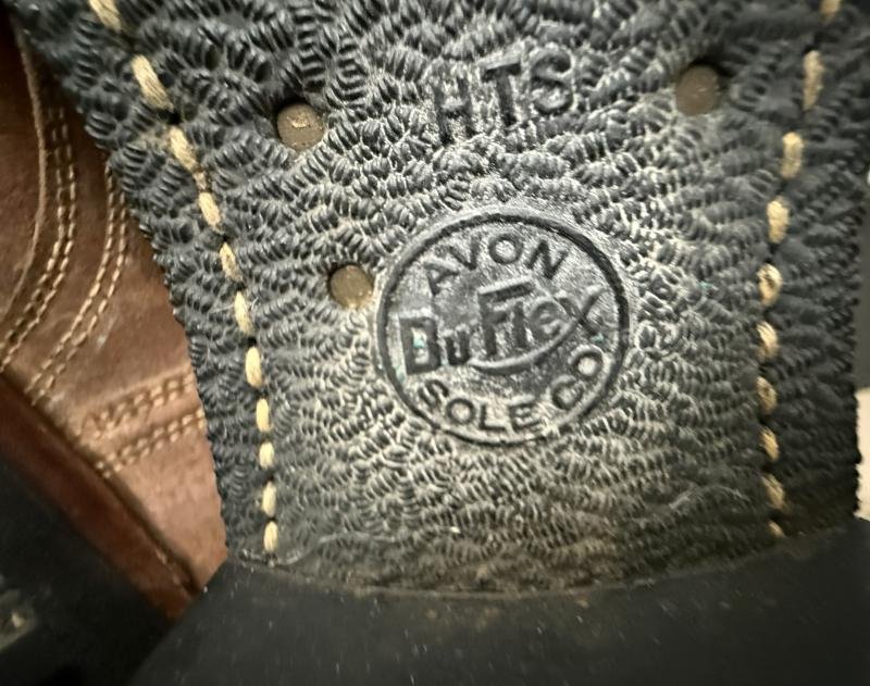 U.S. M1943 Service Boots Dated Sized 8 1/2 - Nice Used Condition — image 8