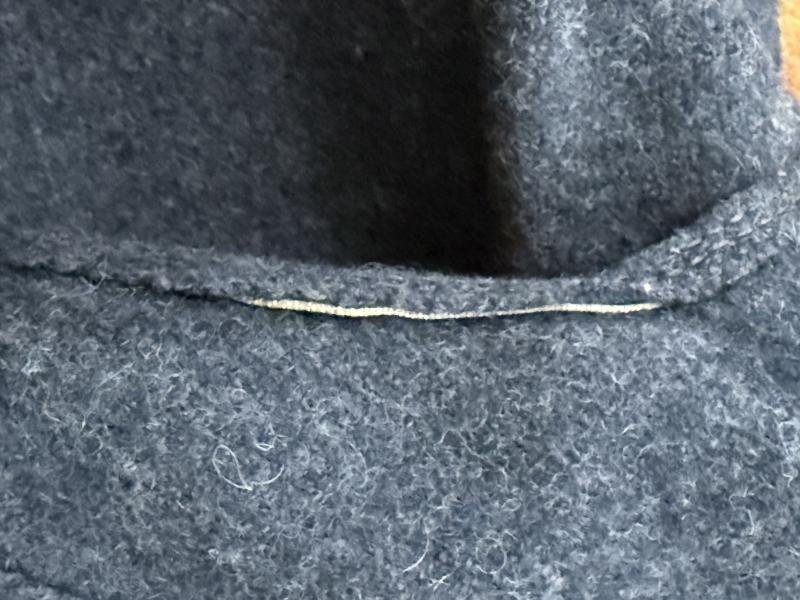 WH (Luftwaffe M43 Cap (Einheitsfeldmütze M43) 1944 Dated - Nice Used Condition — image 10