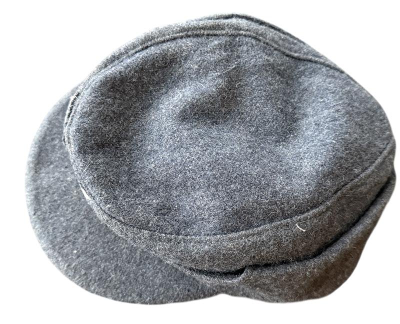 WH (Luftwaffe M43 Cap (Einheitsfeldmütze M43) 1944 Dated - Nice Used Condition — image 4