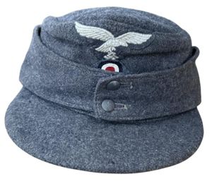 WH (Luftwaffe M43 Cap (Einheitsfeldmütze M43) 1944 Dated - Nice …