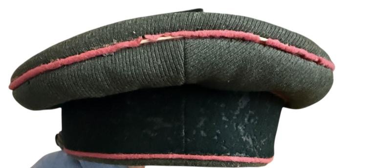 WH (Heer) 'Panzer' Officer's Visor Cap - Nice Used Condition — image 12
