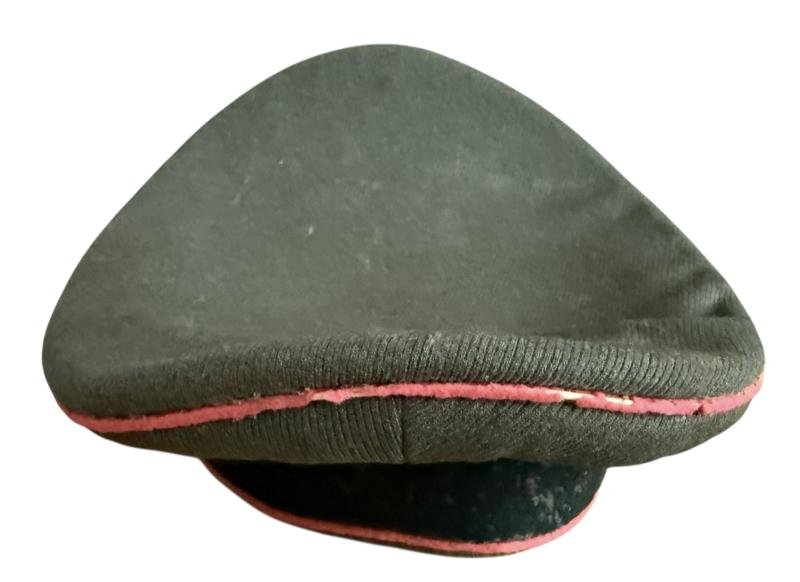 WH (Heer) 'Panzer' Officer's Visor Cap - Nice Used Condition — image 6