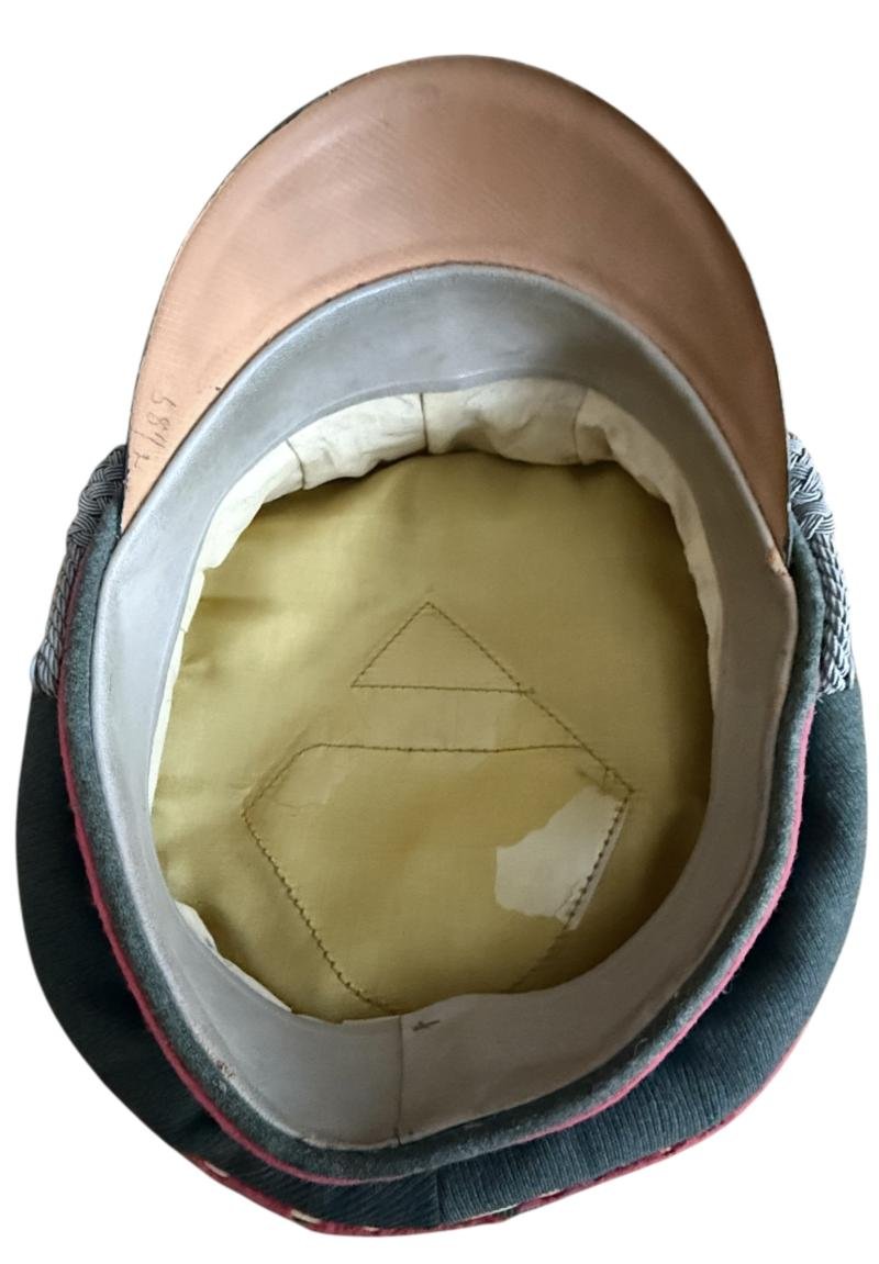 WH (Heer) 'Panzer' Officer's Visor Cap - Nice Used Condition — image 9