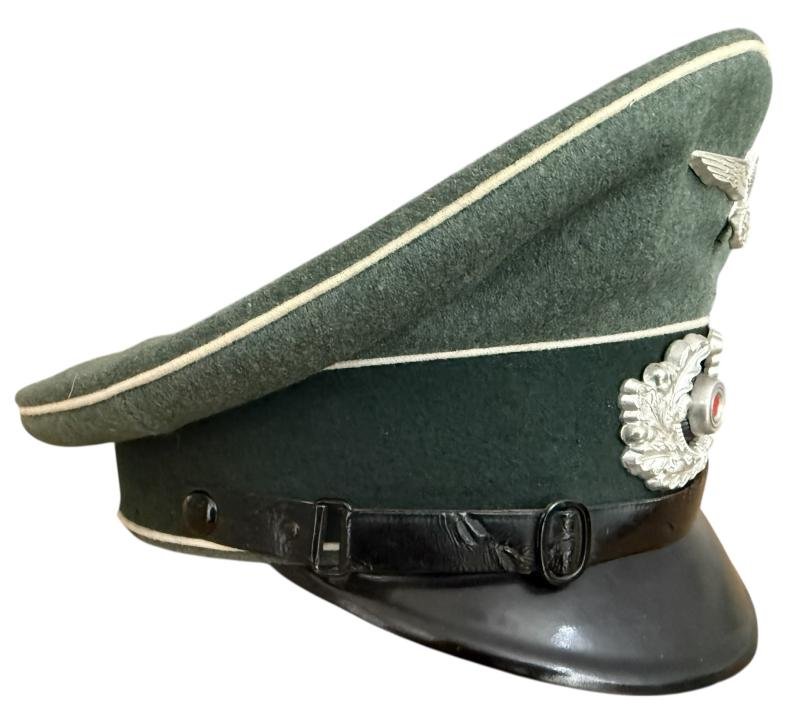 WH (Heer) Infantry EM/NCO's Visor Cap - Nice Used Condition — image 3