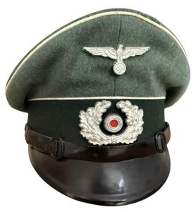 WH (Heer) Infantry EM/NCO's Visor Cap - Nice Used Condition