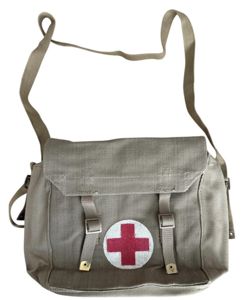 British (Airborne) 1937 Pattern Surgical Haversack 1943 - Unissued Condition