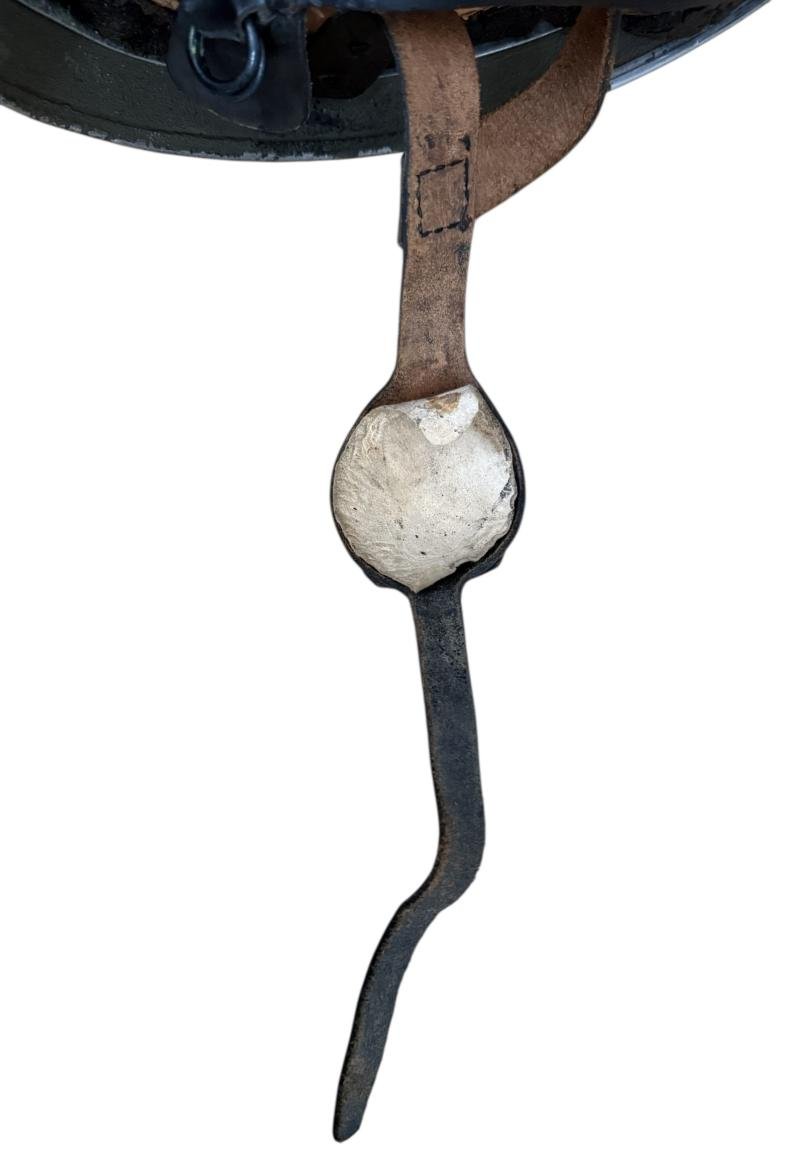 British (Airborne) MK 2 Paratrooper Helmet 1943 Dated size 6 3/4 - Nice Used Condition — image 14