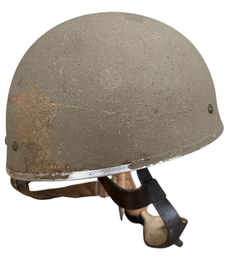 British (Airborne) MK 2 Paratrooper Helmet 1943 Dated size 6 3/4 - Nice Used Condition — image 2