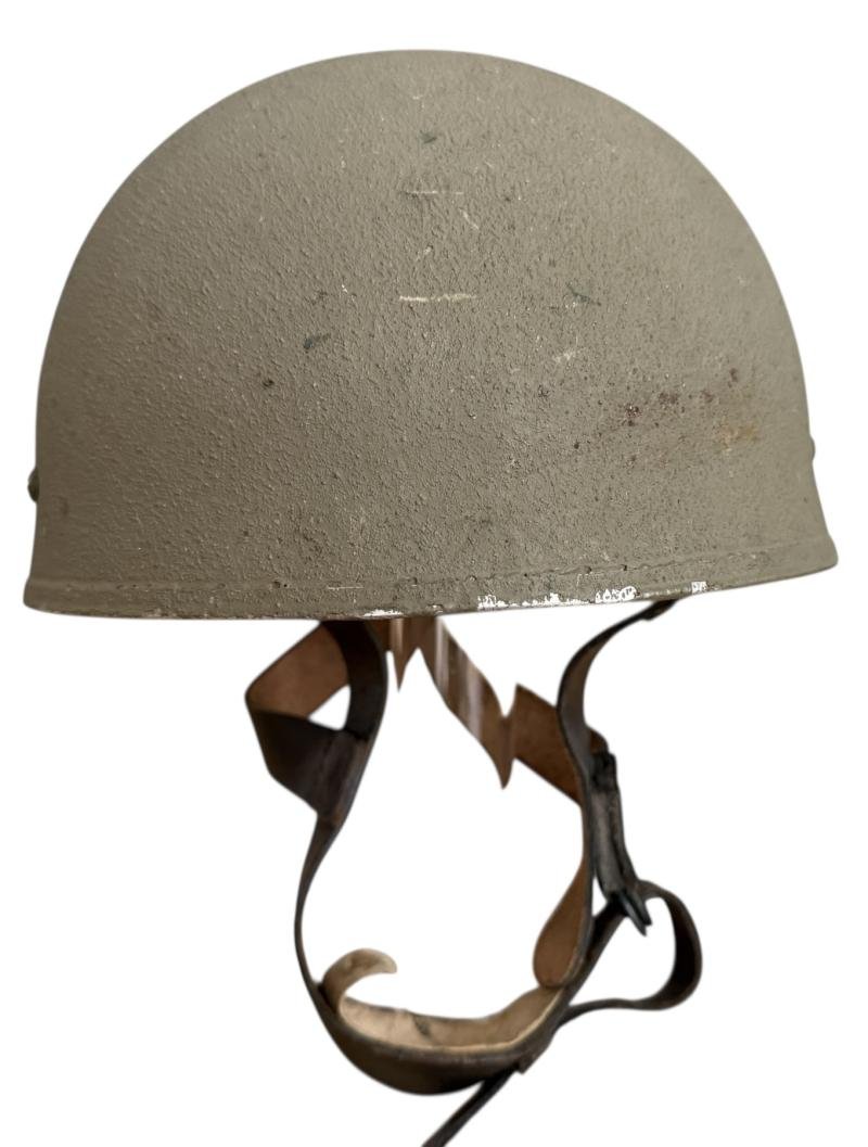 British (Airborne) MK 2 Paratrooper Helmet 1943 Dated size 6 3/4 - Nice Used Condition — image 5