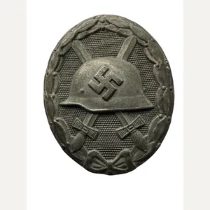 Silver-class wound-badge (or: 'Verwundeten-Abzeichen in Silber' Marked 'Paul Meybauer - …