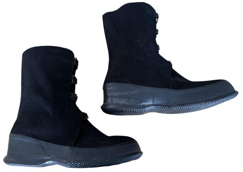 U.S. Second Pattern Artic Cloth Top Overshoes - Unissued Condition — image 2