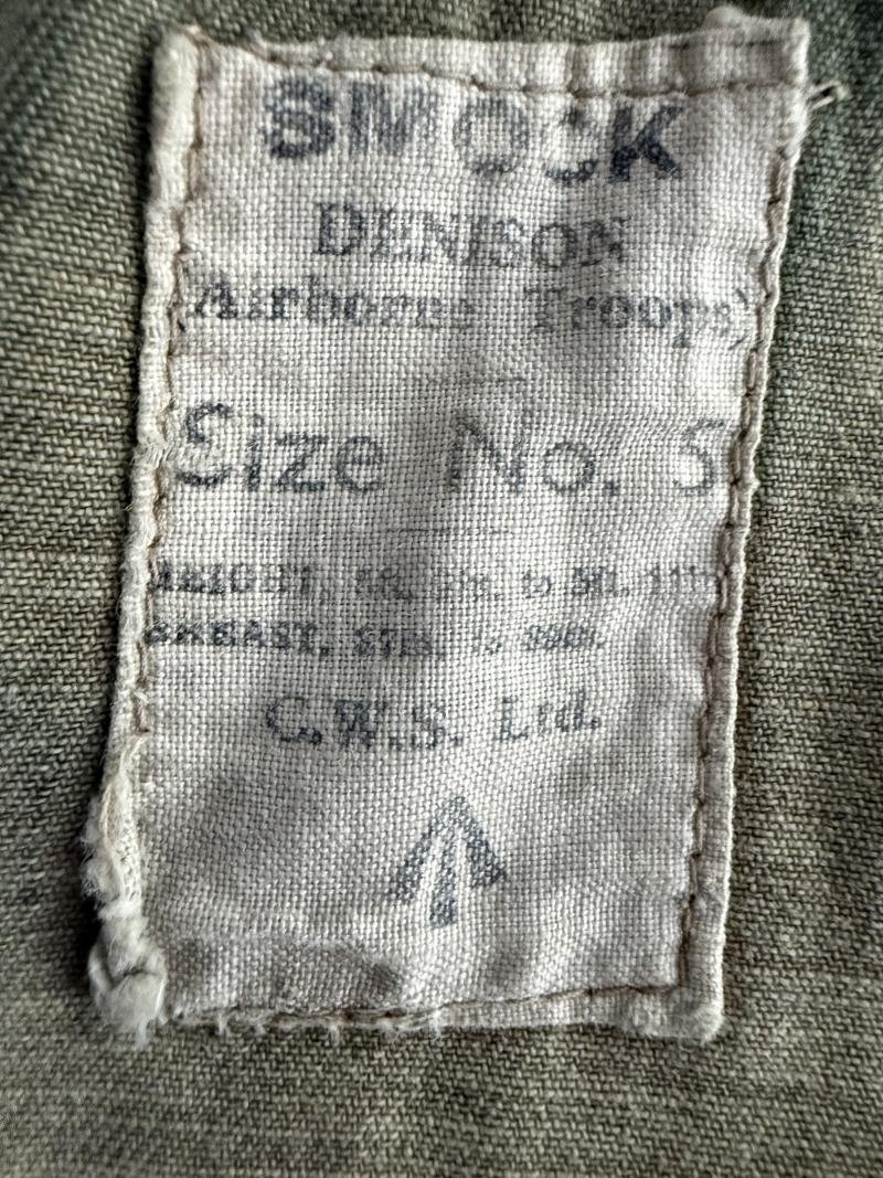 British (Airborne) Hand Painted Denison Smock - Nice Used Condition — image 7