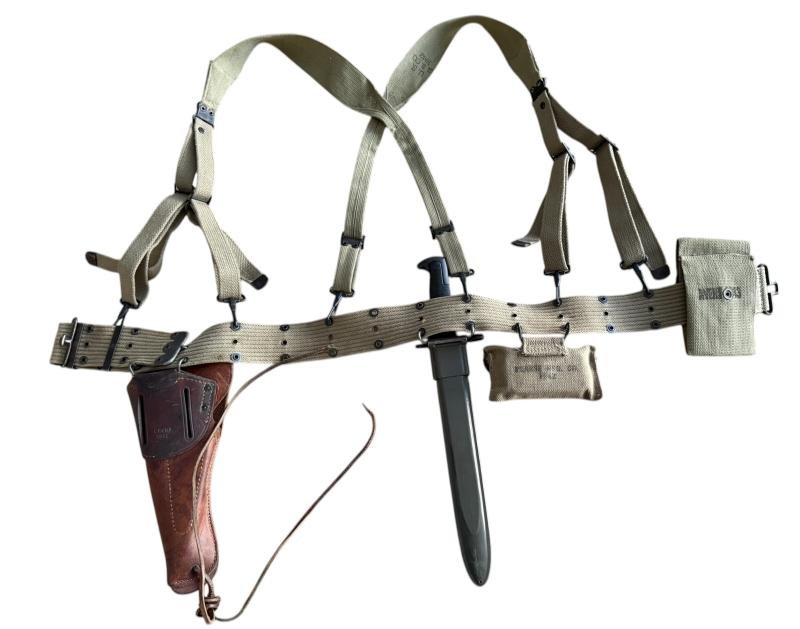 U.S. Complete Webbing Set - Nice Used Condition — image 3