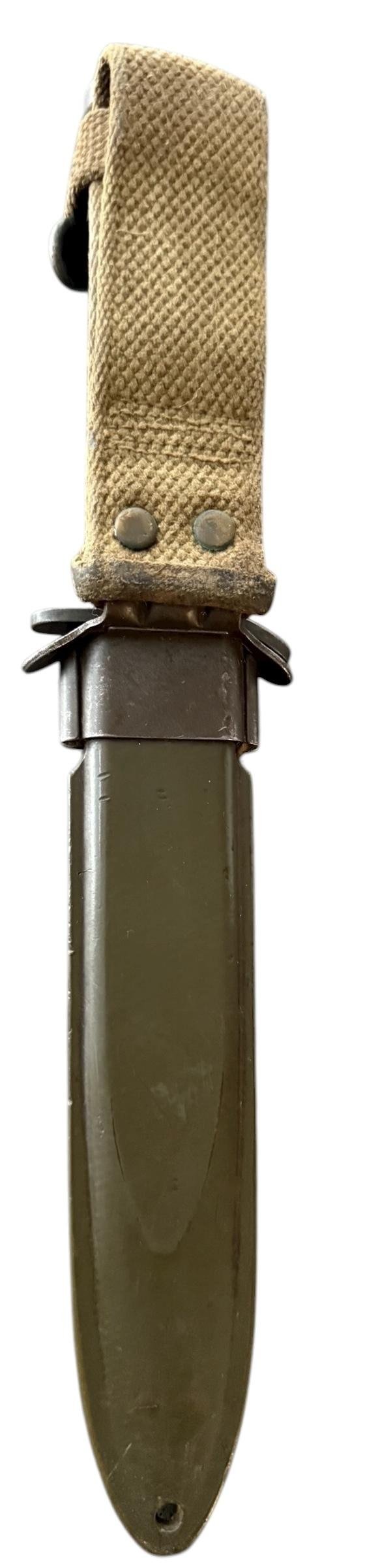 U.S. 3rd Model M3 Trench Knife and M8 Scabbard Rare Makers Mark 'PAL' - Nice Used Condition — image 10